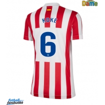 Atletico Madrid Koke #6 Hjemmedrakt Dame 2025-26 Kortermet